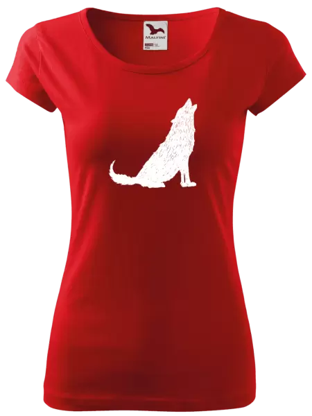 Dámské tričko Vlk