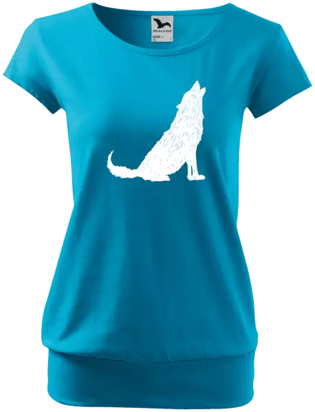 Dámské tričko Vlk