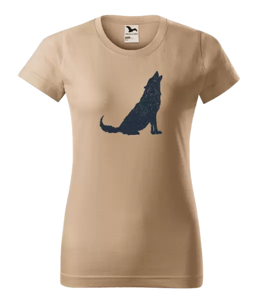 Dámské tričko Vlk