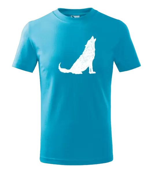 Dětské tričko Vlk