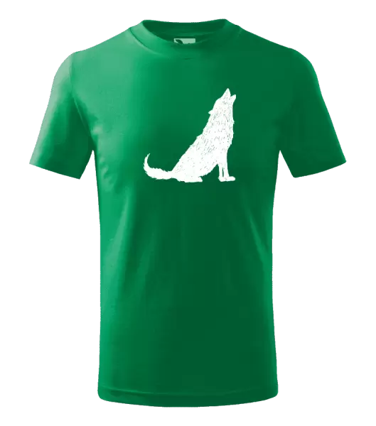 Dětské tričko Vlk