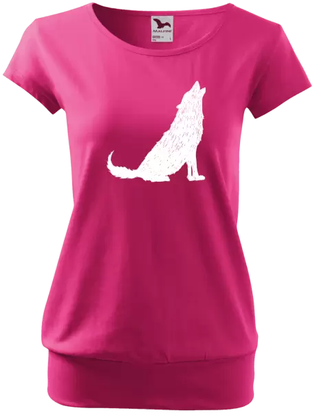 Dámské tričko Vlk