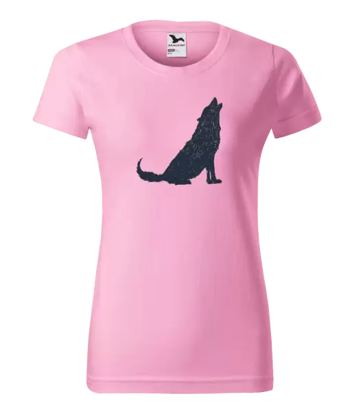 Dámské tričko Vlk