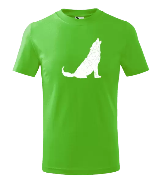 Dětské tričko Vlk