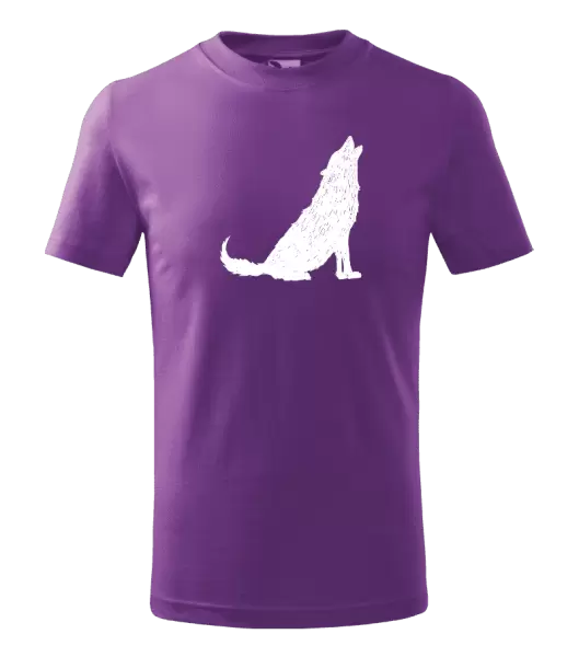 Dětské tričko Vlk