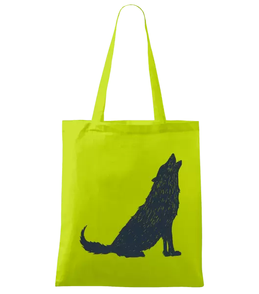 Látková taška Vlk