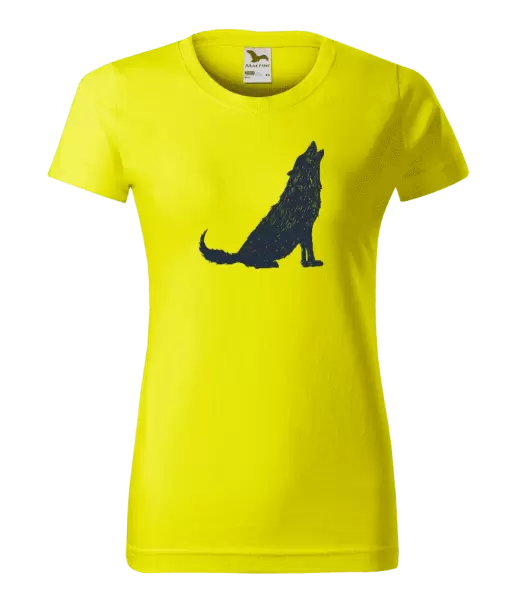 Dámské tričko Vlk