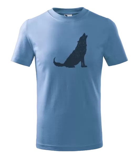 Dětské tričko Vlk