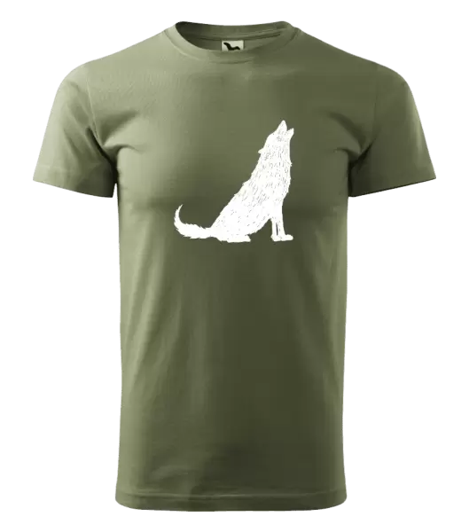 Pánské tričko Vlk