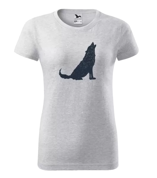Dámské tričko Vlk