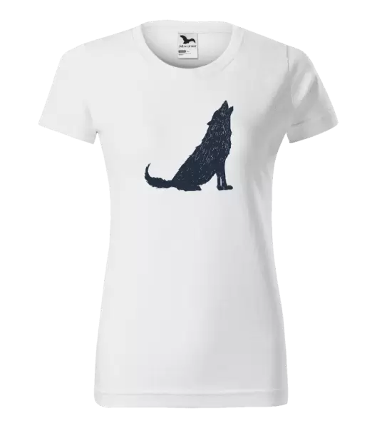 Dámské tričko Vlk