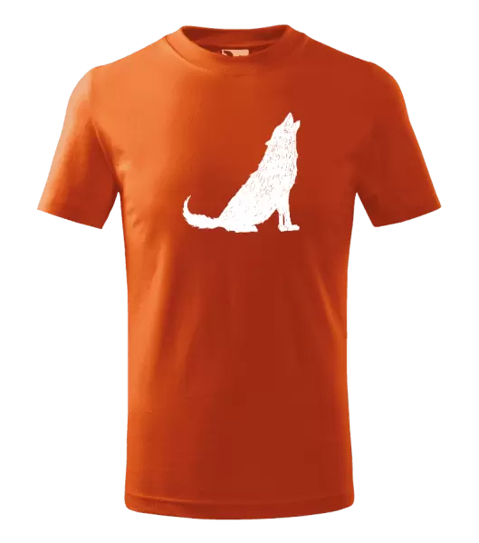 Dětské tričko Vlk