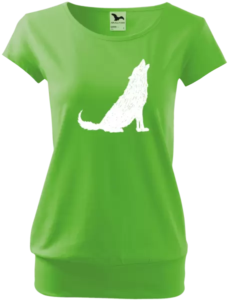 Dámské tričko Vlk