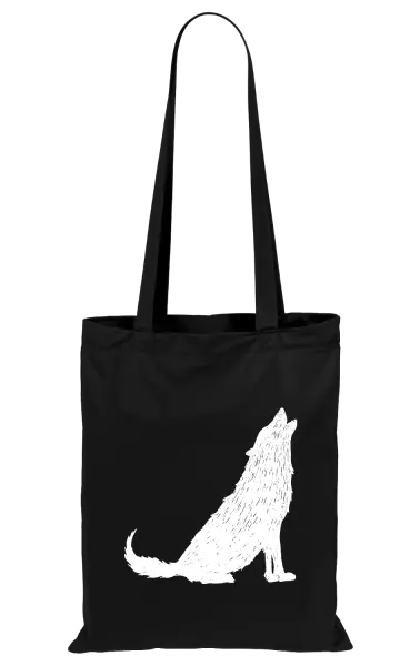 Látková taška Vlk
