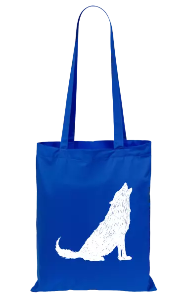 Látková taška Vlk