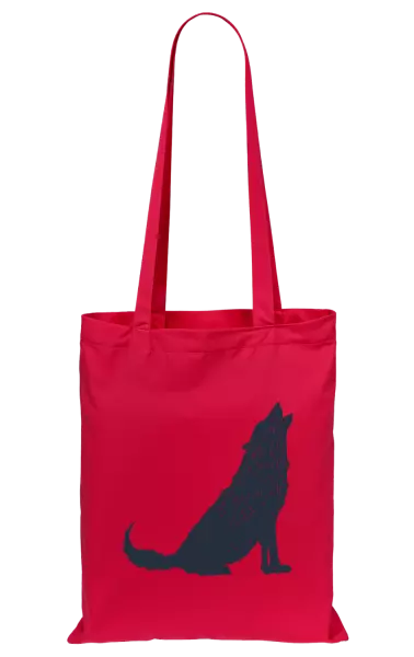 Látková taška Vlk