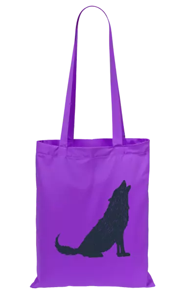 Látková taška Vlk