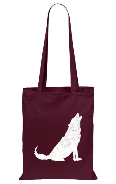 Látková taška Vlk