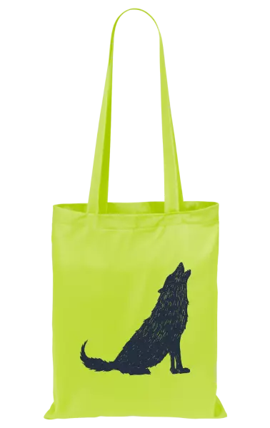Látková taška Vlk