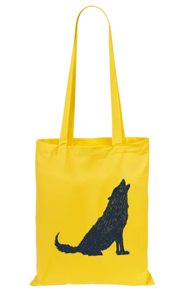 Látková taška Vlk