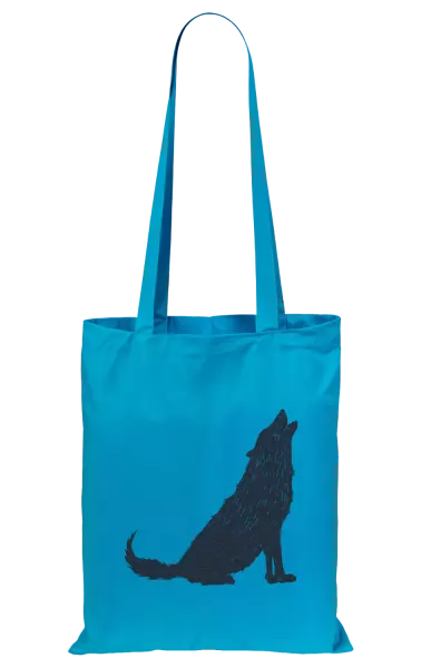 Látková taška Vlk