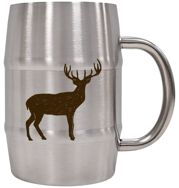 Nerezový chladicí půllitr Jelen