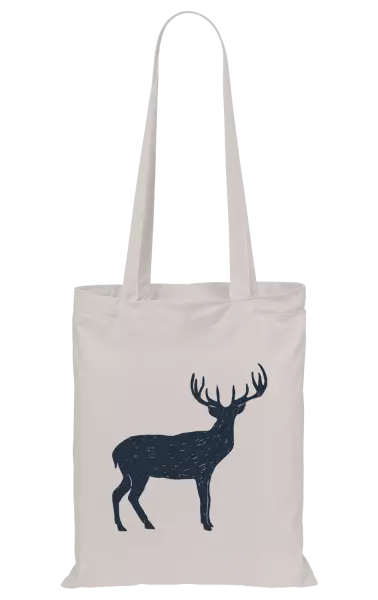 Látková taška Jelen