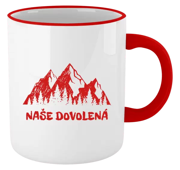 Hrnek Naše dovolená