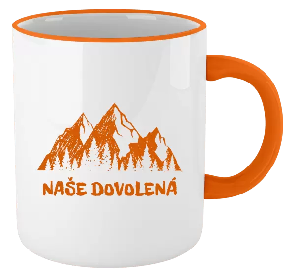 Hrnek Naše dovolená