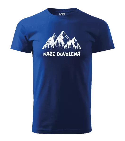 Pánské tričko Naše dovolená