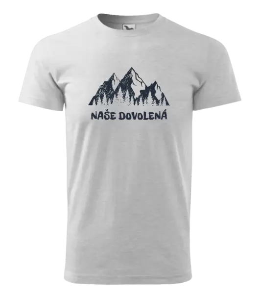 Pánské tričko Naše dovolená