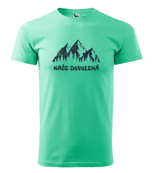 Pánské tričko Naše dovolená