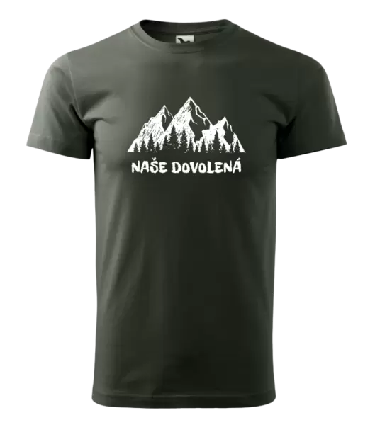 Pánské tričko Naše dovolená