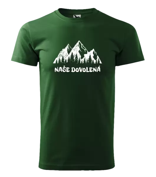 Pánské tričko Naše dovolená