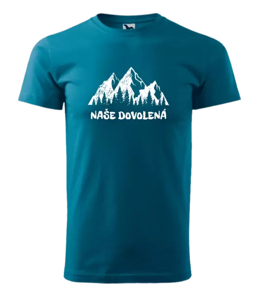 Pánské tričko Naše dovolená