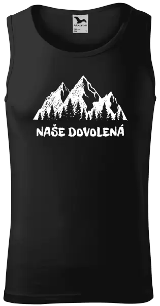 Pánské tílko Naše dovolená