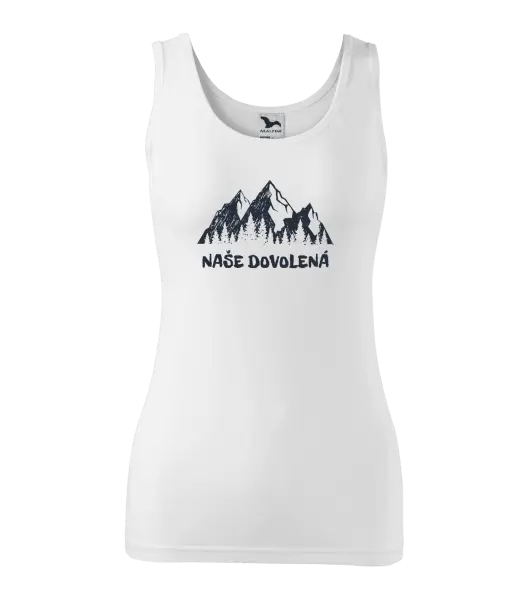 Dámské tílko Naše dovolená