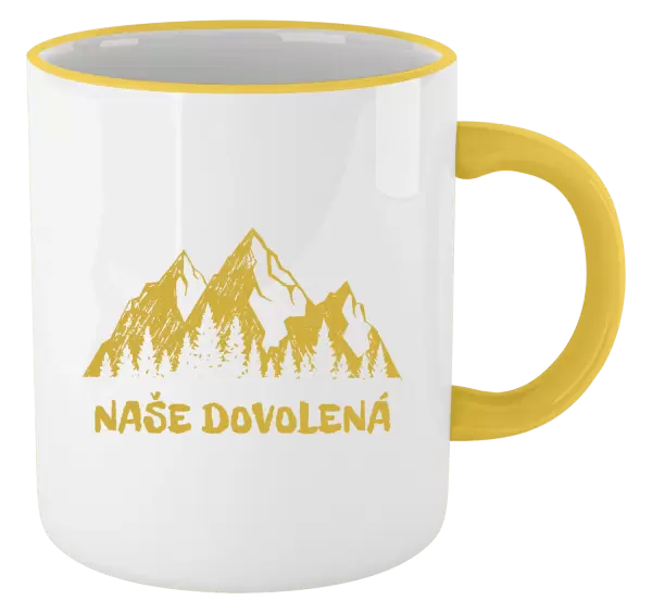 Hrnek Naše dovolená