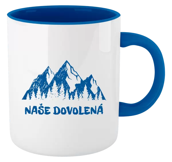 Hrnek Naše dovolená