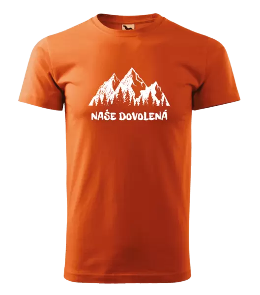 Pánské tričko Naše dovolená
