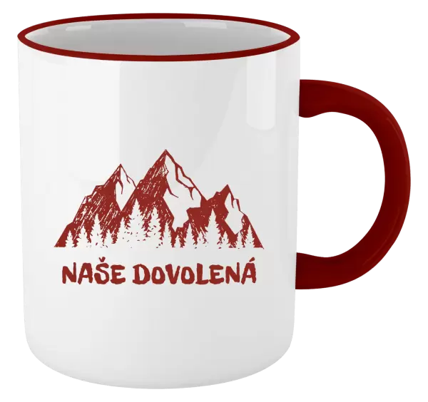 Hrnek Naše dovolená