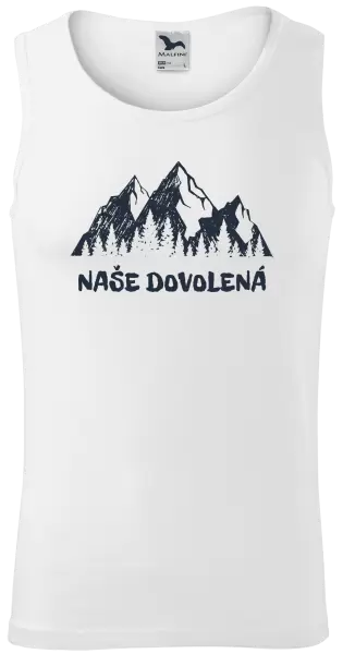 Pánské tílko Naše dovolená