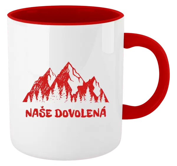 Hrnek Naše dovolená