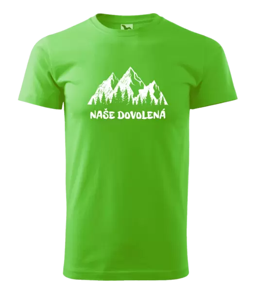 Pánské tričko Naše dovolená