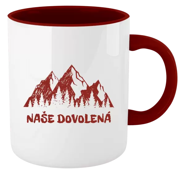 Hrnek Naše dovolená