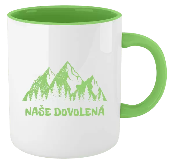 Hrnek Naše dovolená