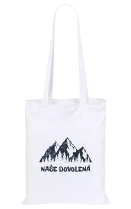 Látková taška Naše dovolená