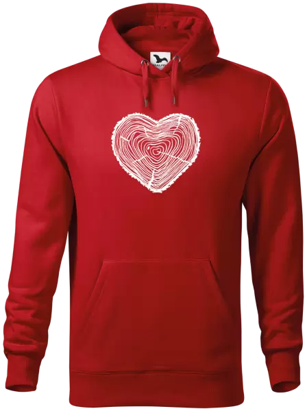 Pánska mikina Peň srdce