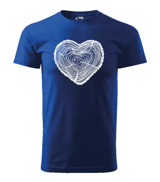 Pánské tričko Pařez srdce