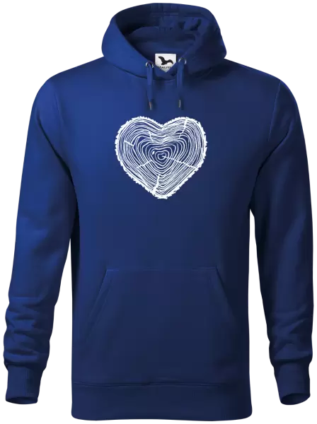 Pánská mikina Pařez srdce